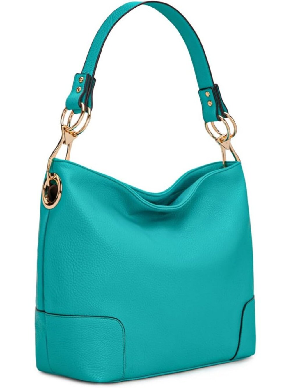 Women's Special Turquoise Hobo Bucket Top Handle Satchel Shoulder Purse Handbag